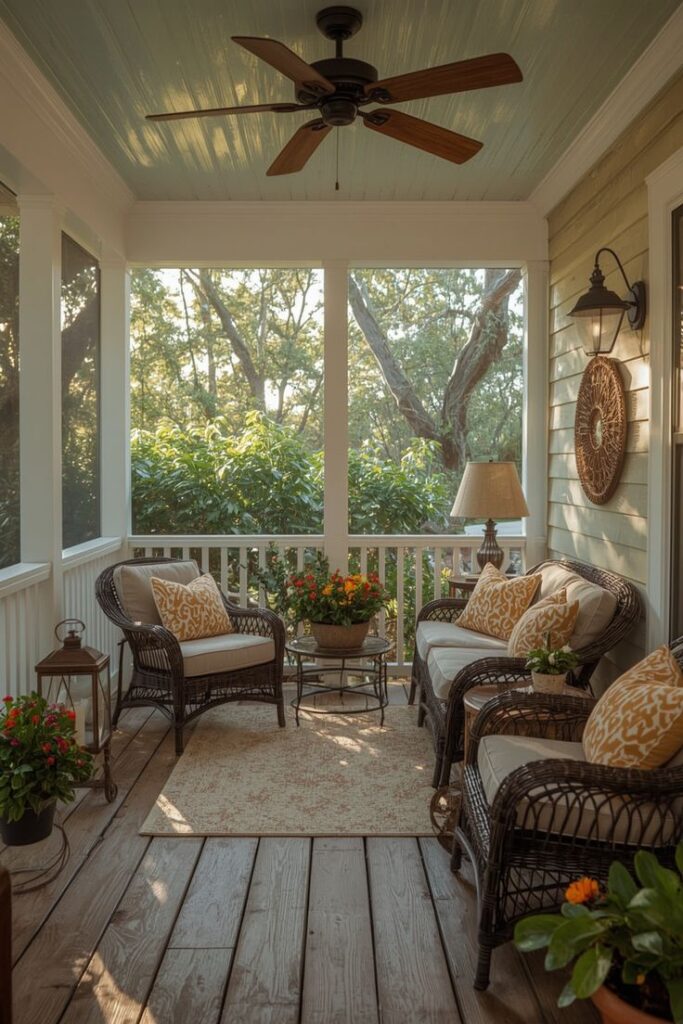 Enclosed Porch Decorating Ideas